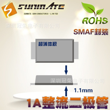 M7  Rectifier DIODES SMAF SUNMATE BRAND 1.0A 1000V Superia
